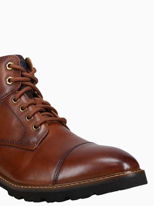 Renegade Cap Toe Cognac Nvy crazy horse Cognac / 7 / M