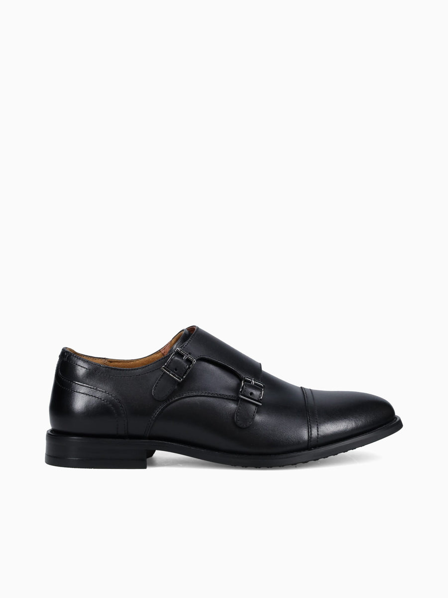 Rucci Double Monk Black Smooth Black / 7 / M