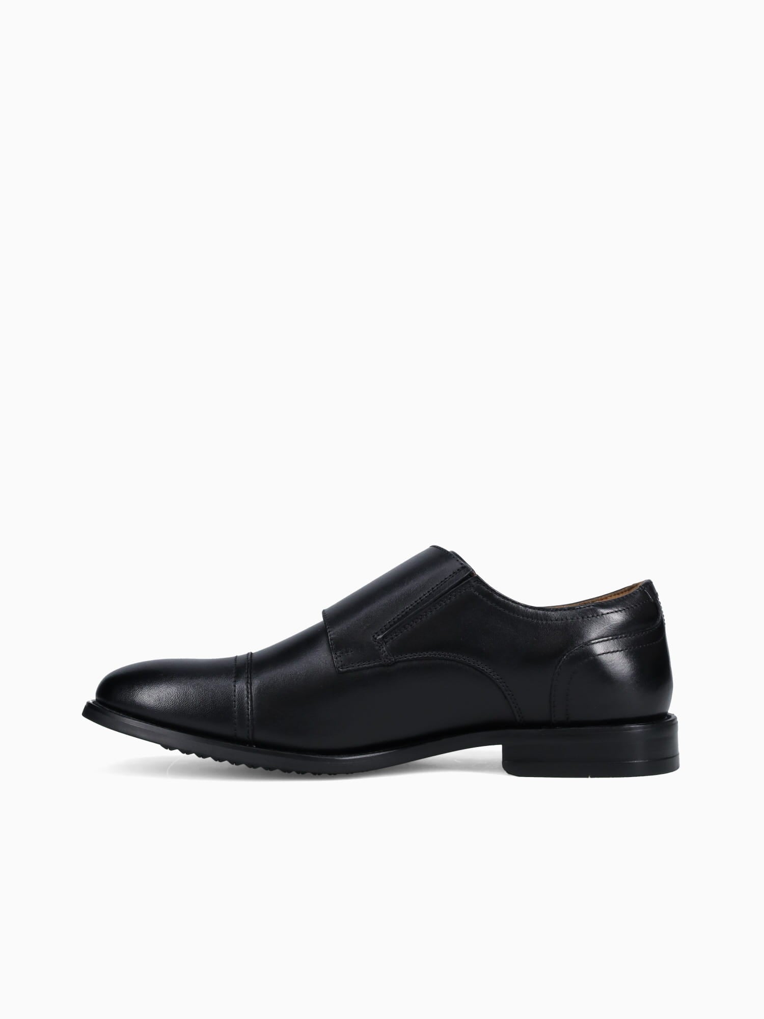 Rucci Double Monk Black Smooth Black / 7 / M