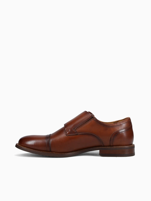 Rucci Double Monk Cognac Smooth Cognac / 7 / M