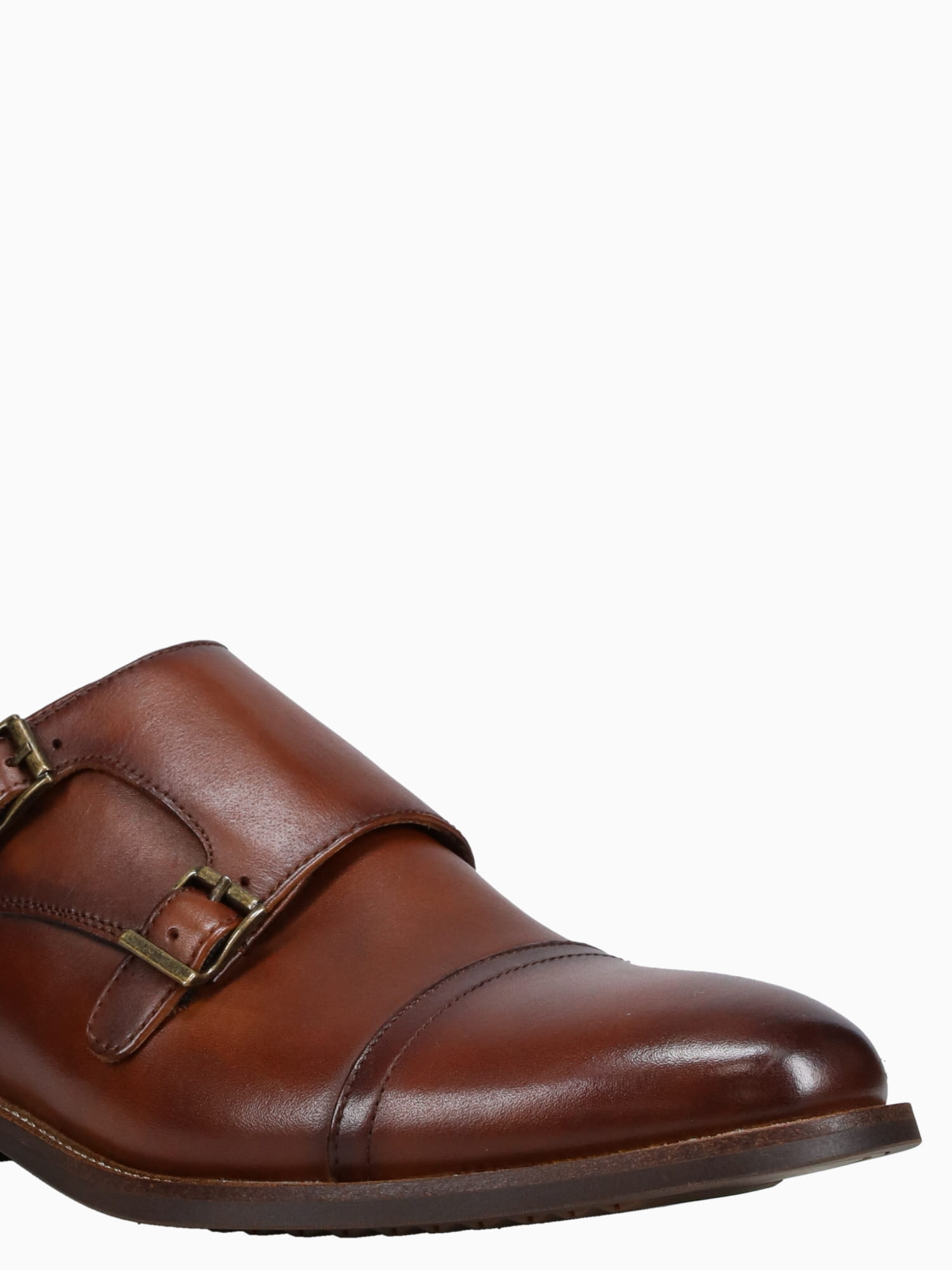 Rucci Double Monk Cognac Smooth Cognac / 7 / M