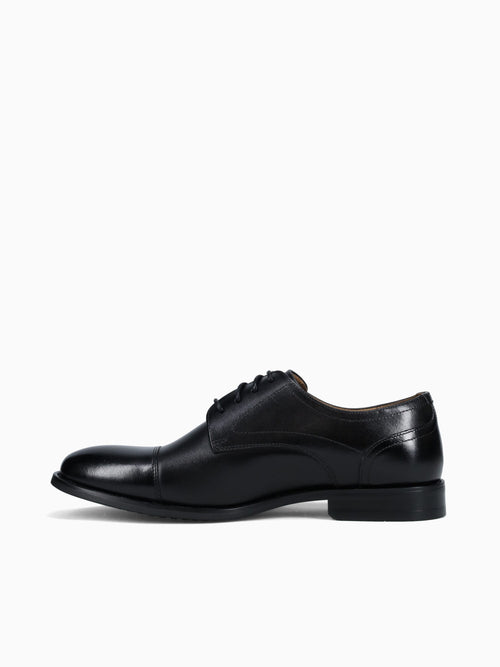 Rucci Cap Toe Black Smooth Black / 7 / M