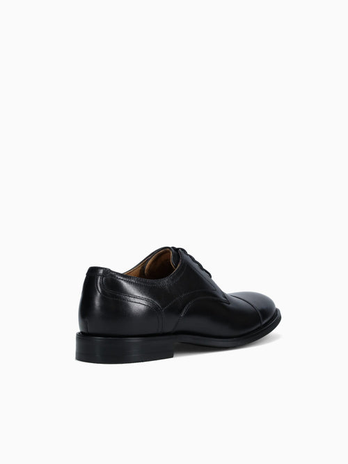 Rucci Cap Toe Black Smooth Black / 7 / M