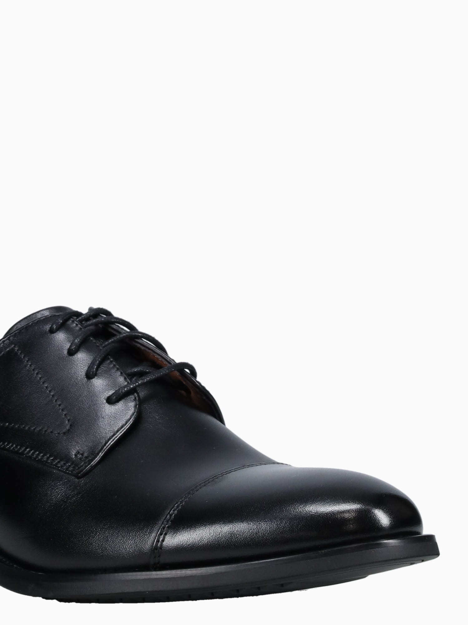 Rucci Cap Toe Black Smooth Black / 7 / M