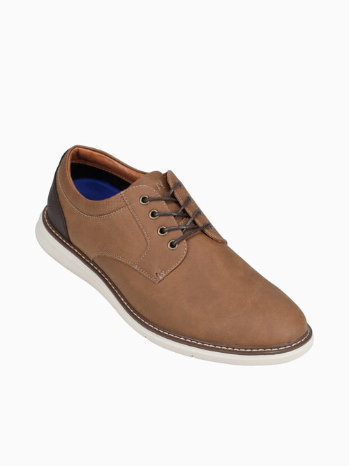 Chase Plain Toe Cognac Multi Man Made Cognac / 7 / M