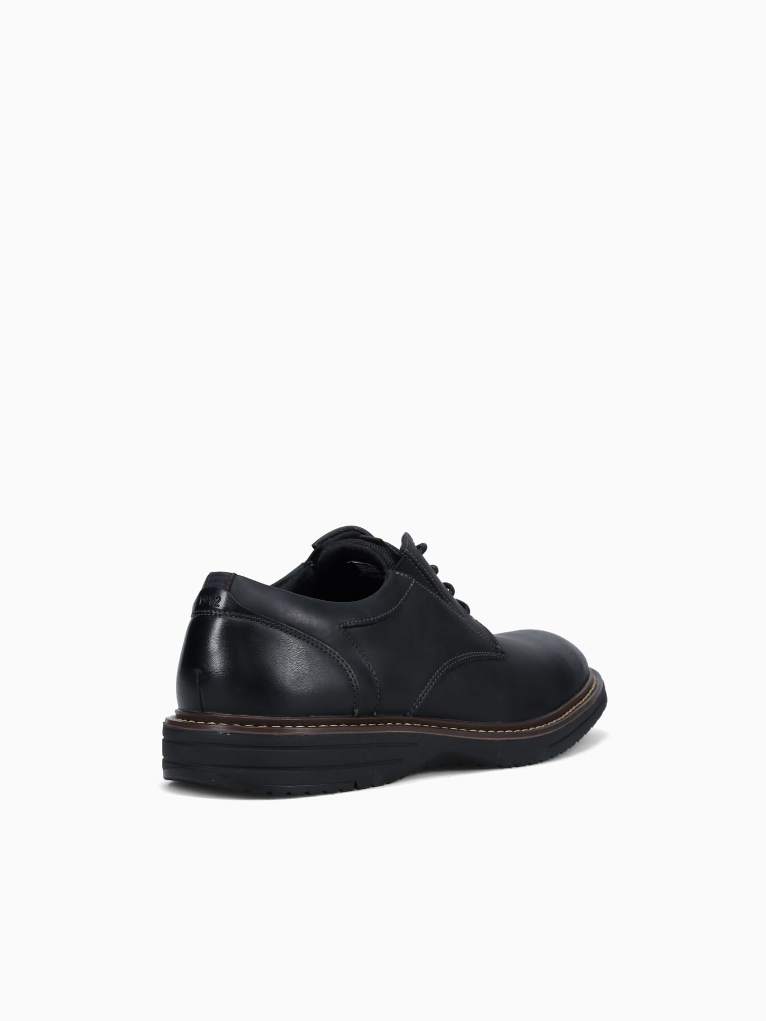 Griff Plain Toe Black Leather Black / 7 / M