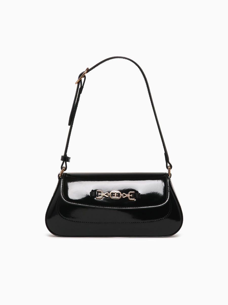 Loraine Small Shoulder Bag Black Black