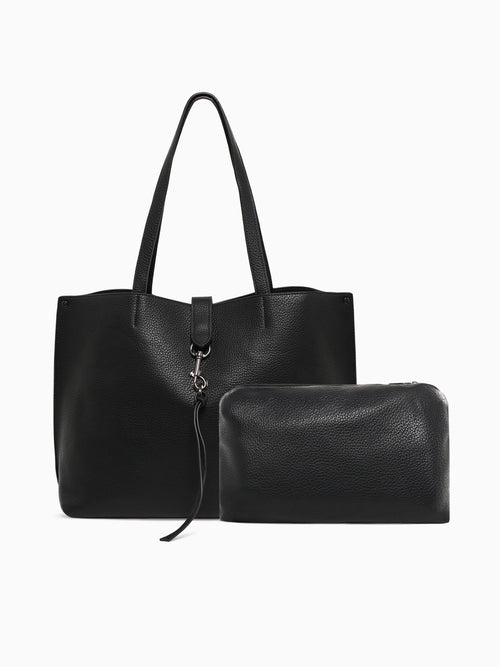 Hook Shopper Tote Black Black