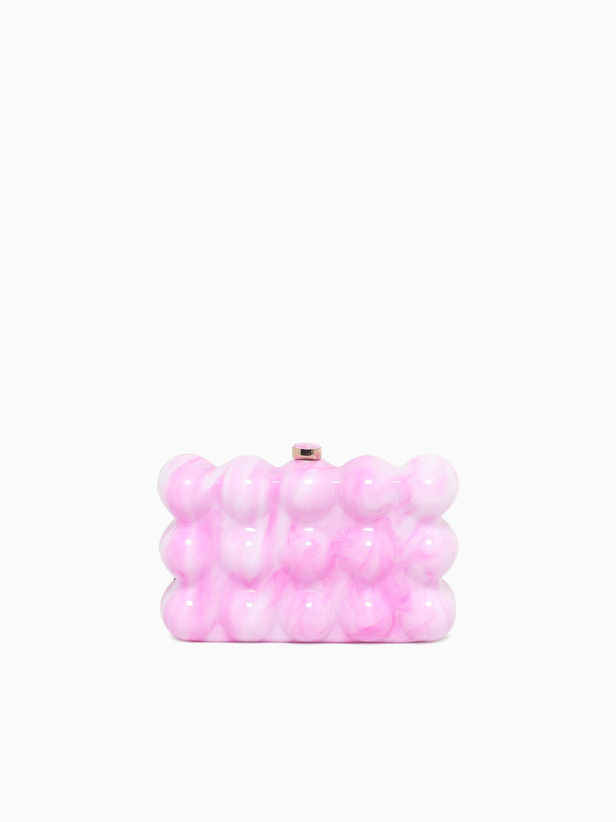 Bubble Box Bag Fuchsia Pink