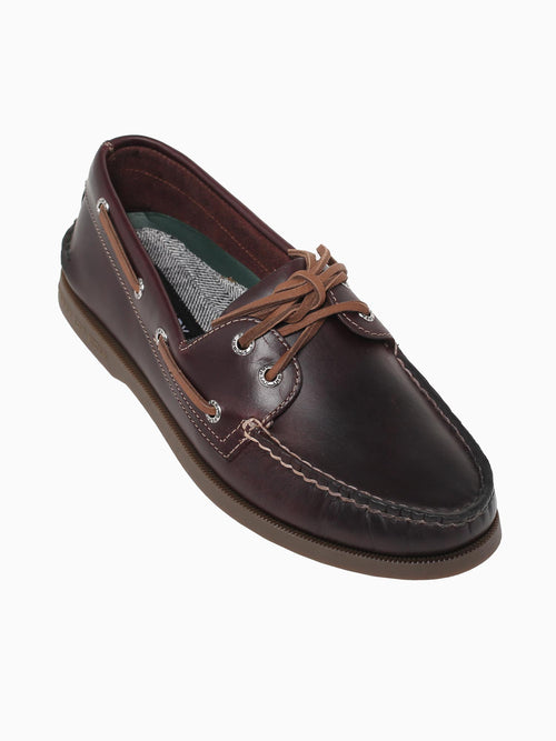 A O 2eye burnish brown leather Brown / 7 / M