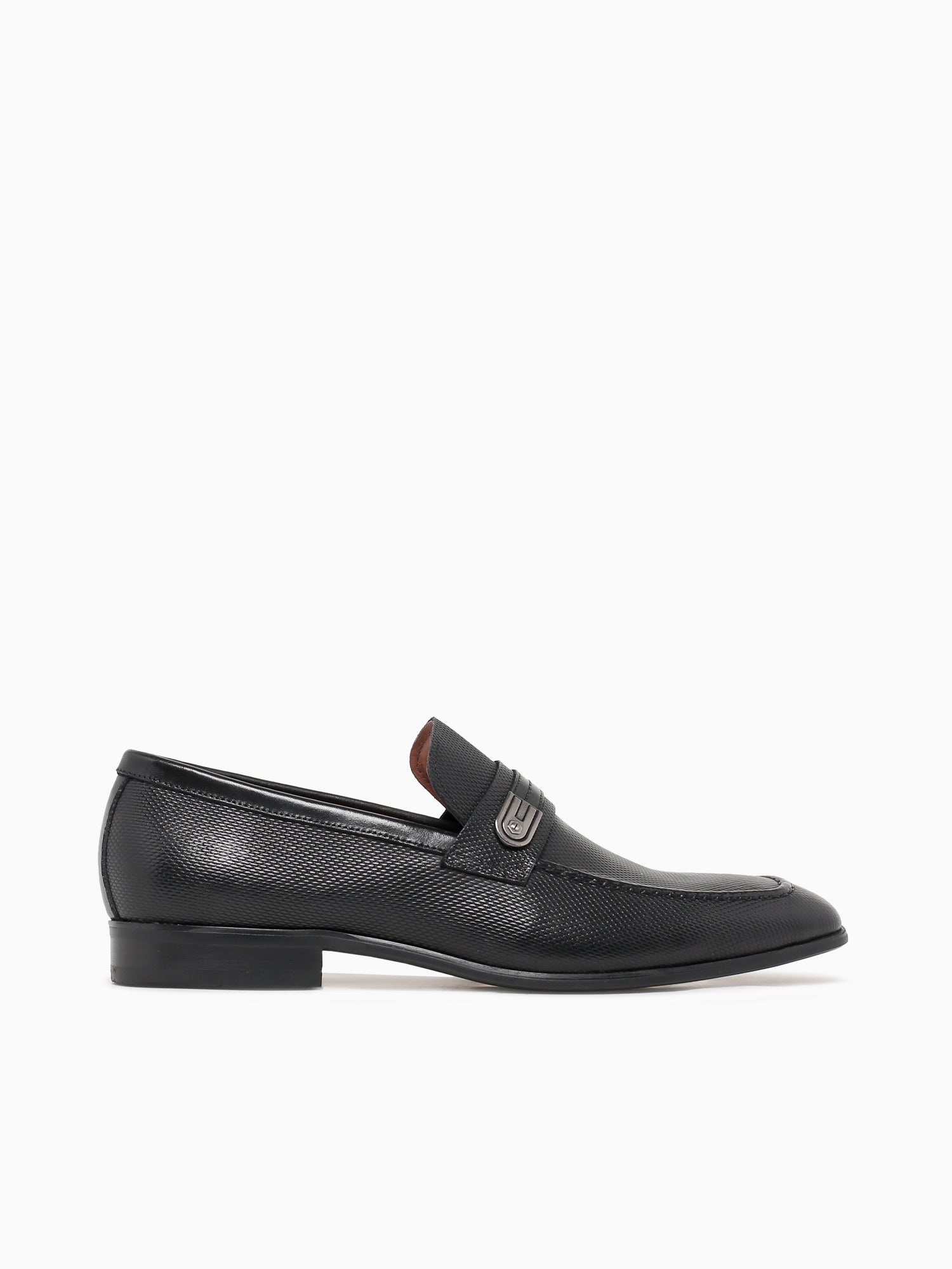 Jonas Black Embossed Calf Black / 7 / M