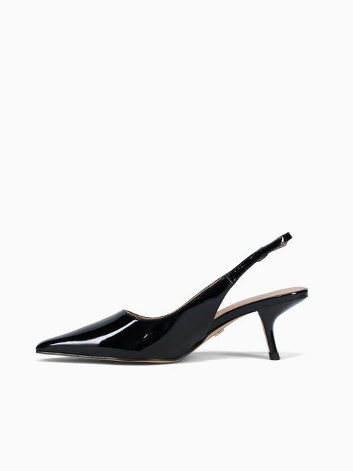 Bianka Sling Black Patent Black / 5 / M