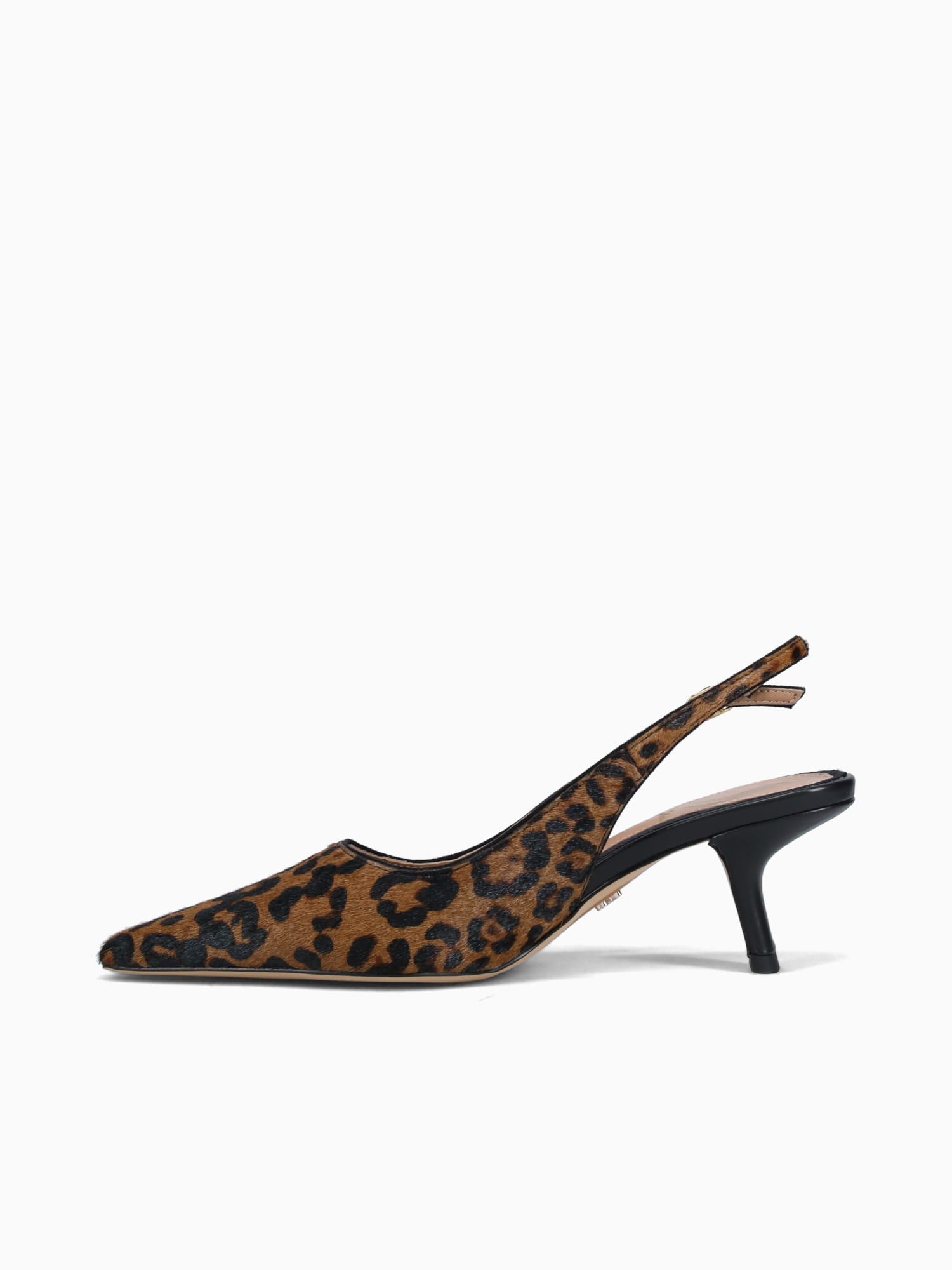 Bianka Sling Granada Tan Leopard Black Brown / 5 / M