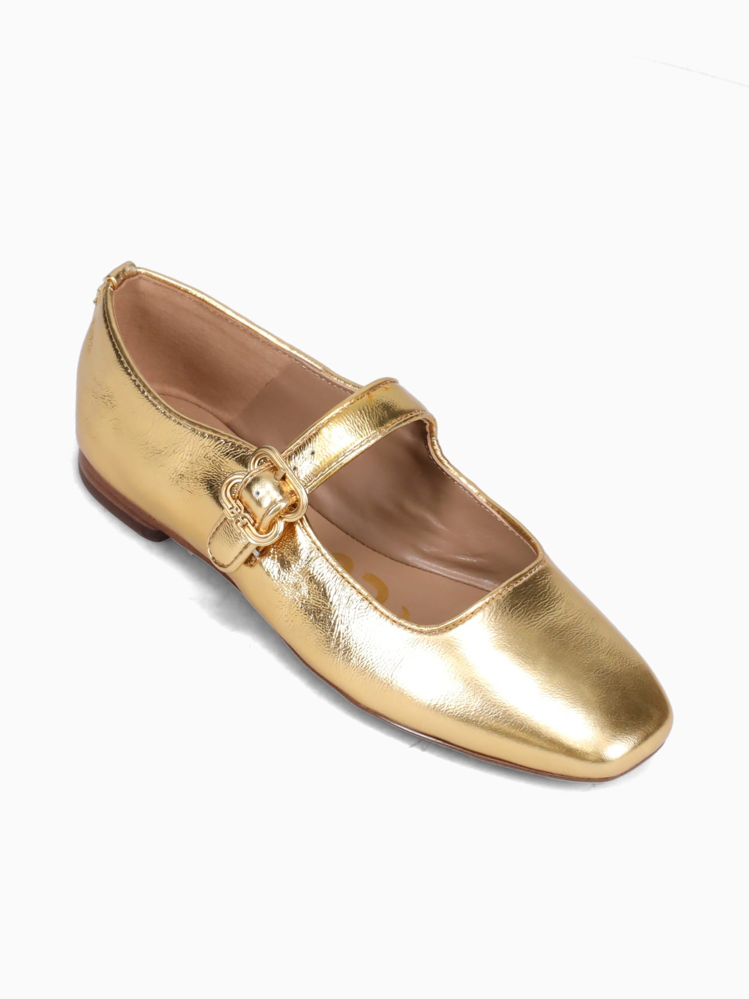 Michaela Medallion Gold Metallic Gold / 5 / M