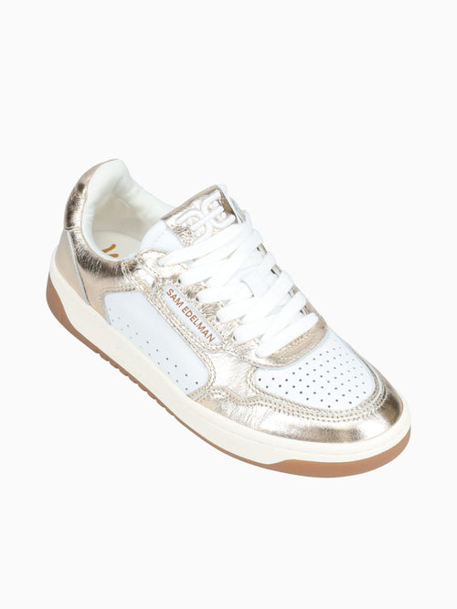 Harper Gold Leaf White leather White Multi / 5 / M