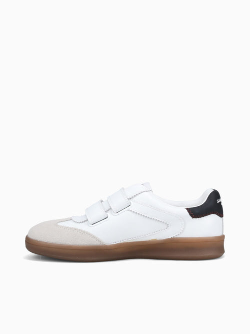 Talia White Black leather Suede White Multi / 5 / M