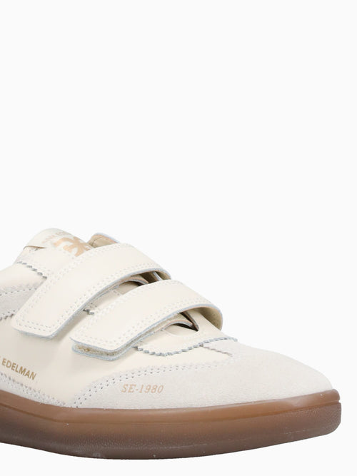 Talia Ivory Wht Gold leather Suede Off White / 5 / M