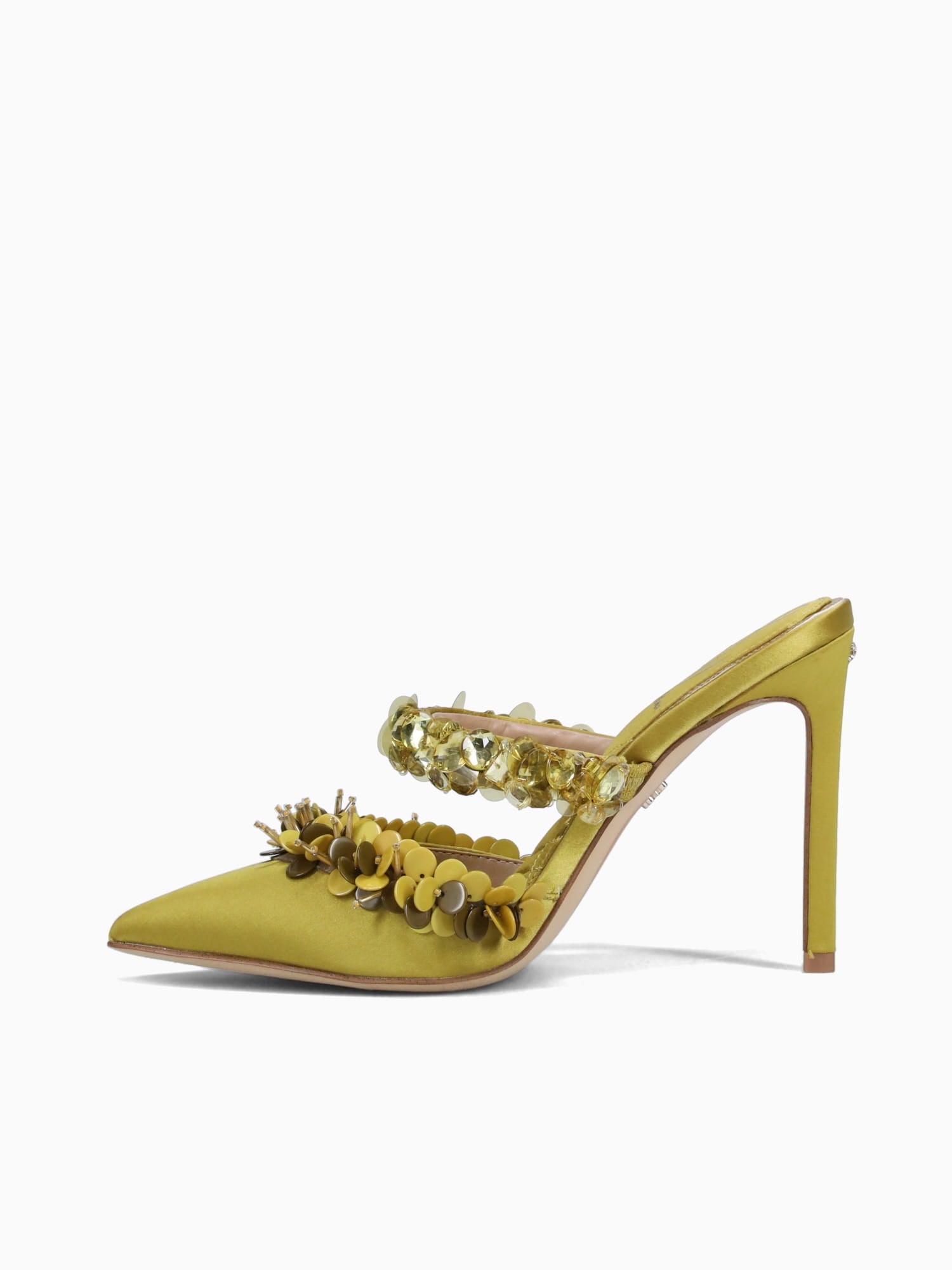 Athena Dark Pear Satin Yellow / 5 / M