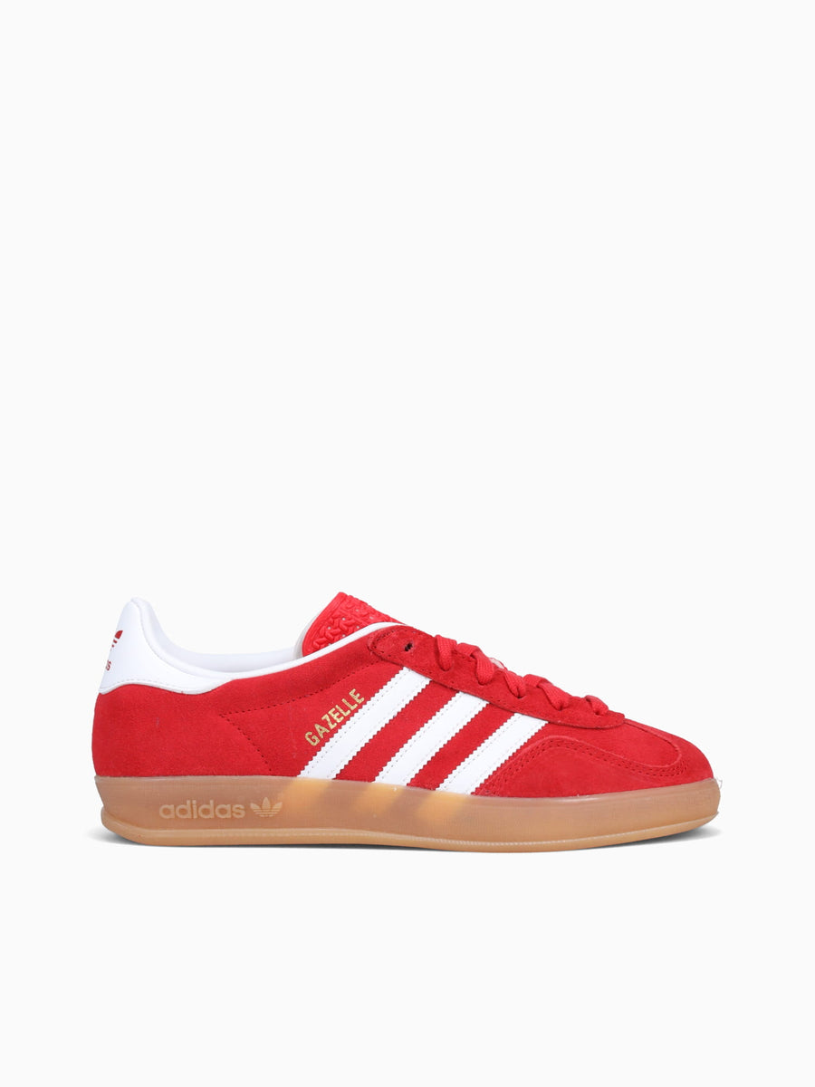 Gazelle Indoor Red White suede Red / 4 / M