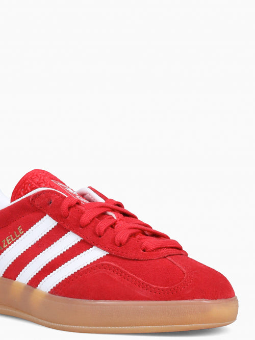 Gazelle Indoor Red White suede Red / 4 / M