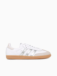 Samba Og Cream White Silver leather White / 4 / M