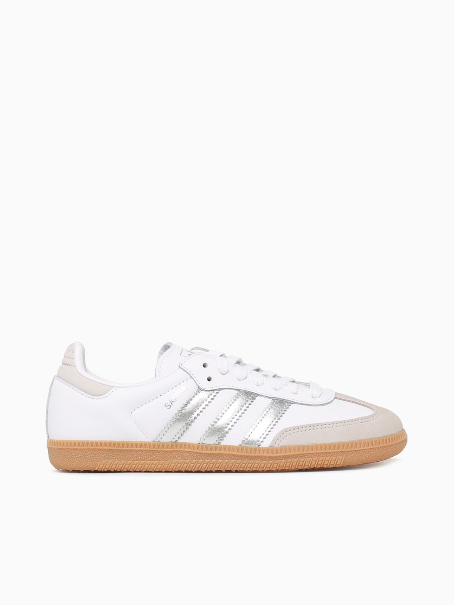 Samba Og Cream White Silver leather White / 4 / M