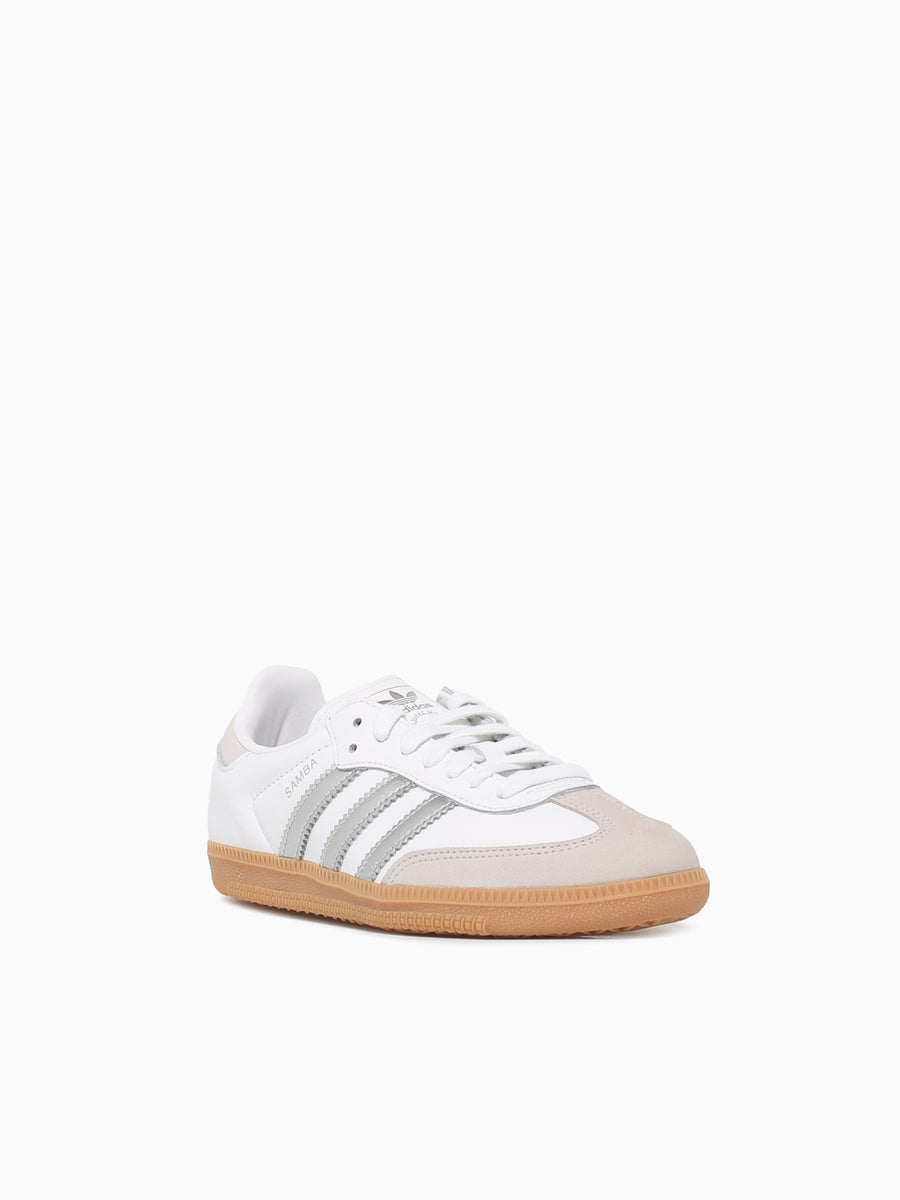 Samba Og Cream White Silver leather White / 4 / M
