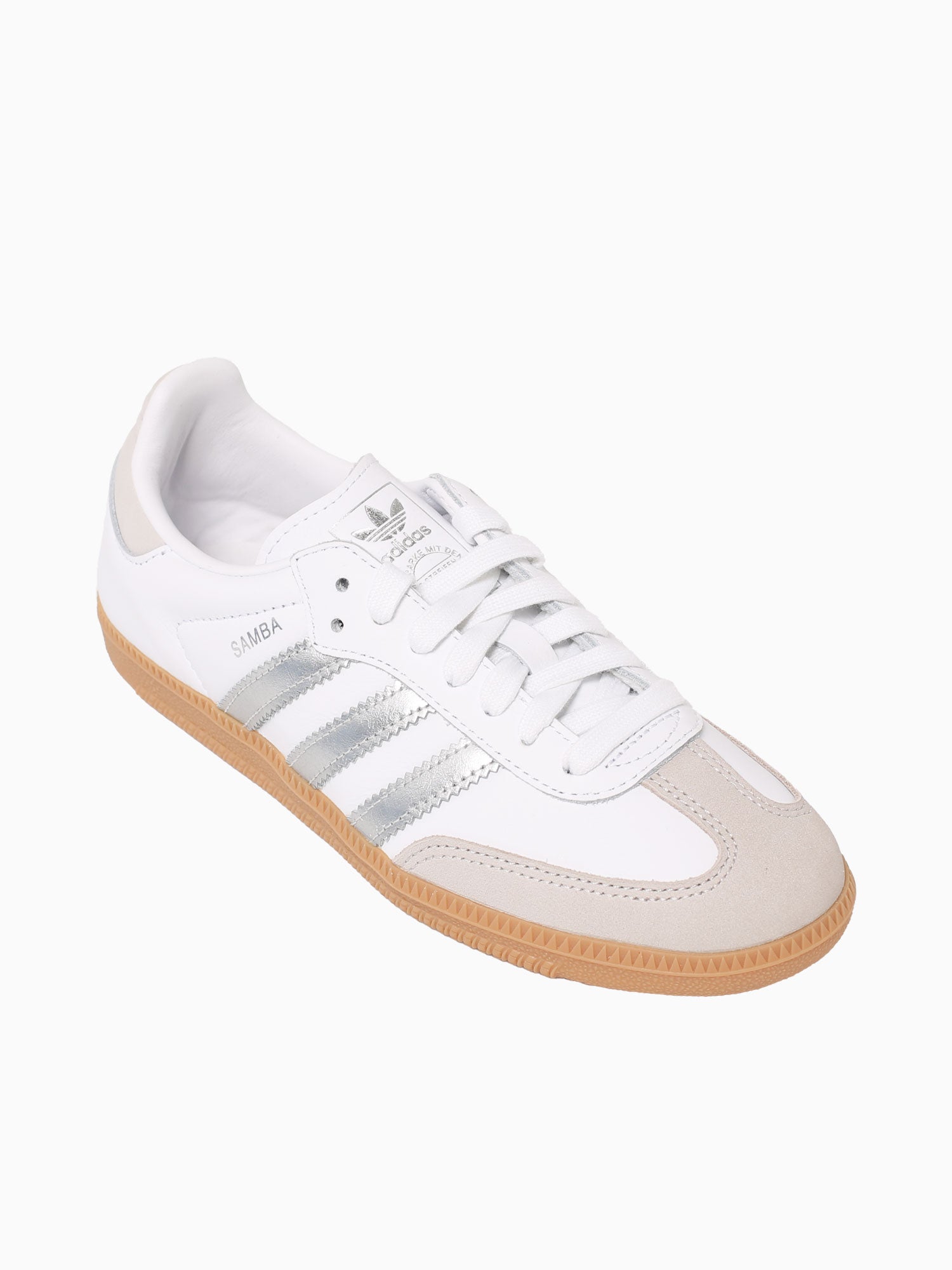 Samba Og Cream White Silver leather White / 4 / M