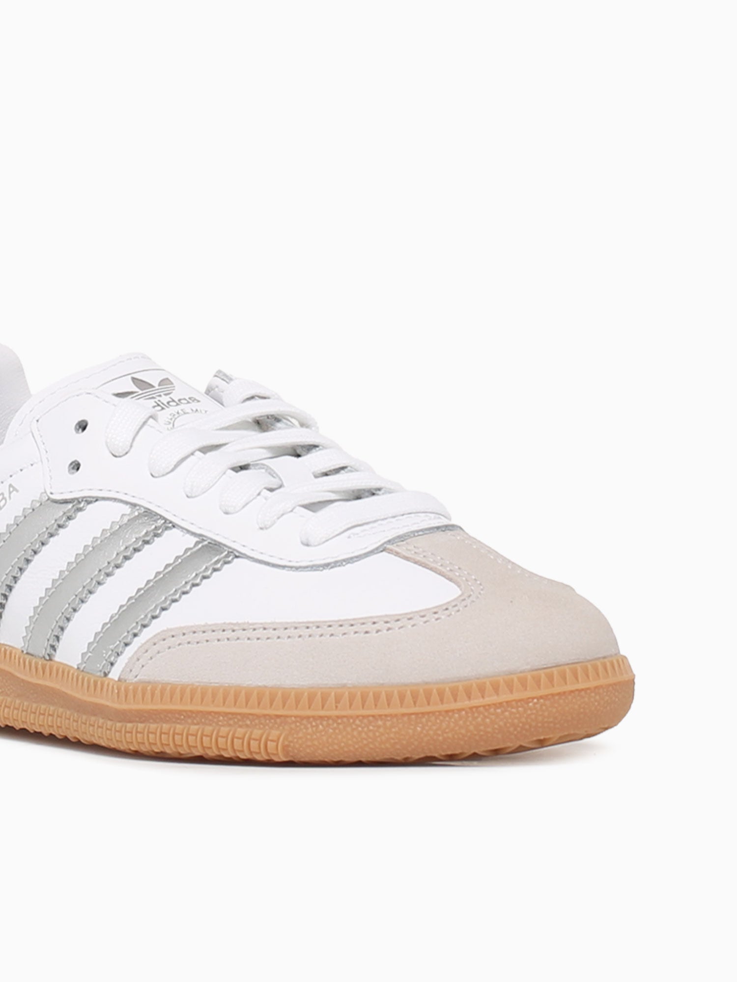 ラスト1点✨ adidas SAMBA OG 23cm クリームホワイト Samba Og Cream White Silver leather– La Favorita