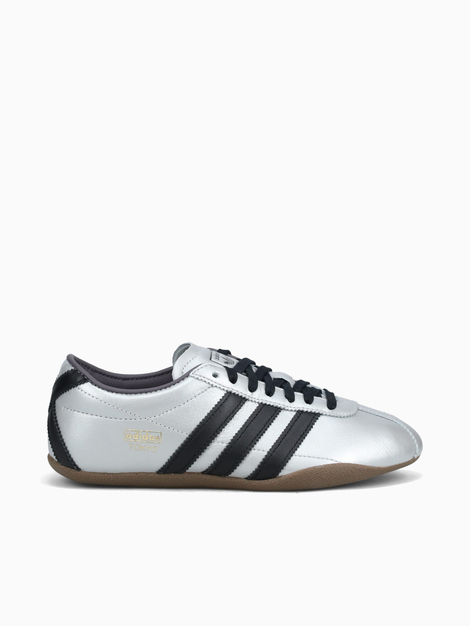 Tokyo Decon Silver Black leather Silver / 4.5 / M