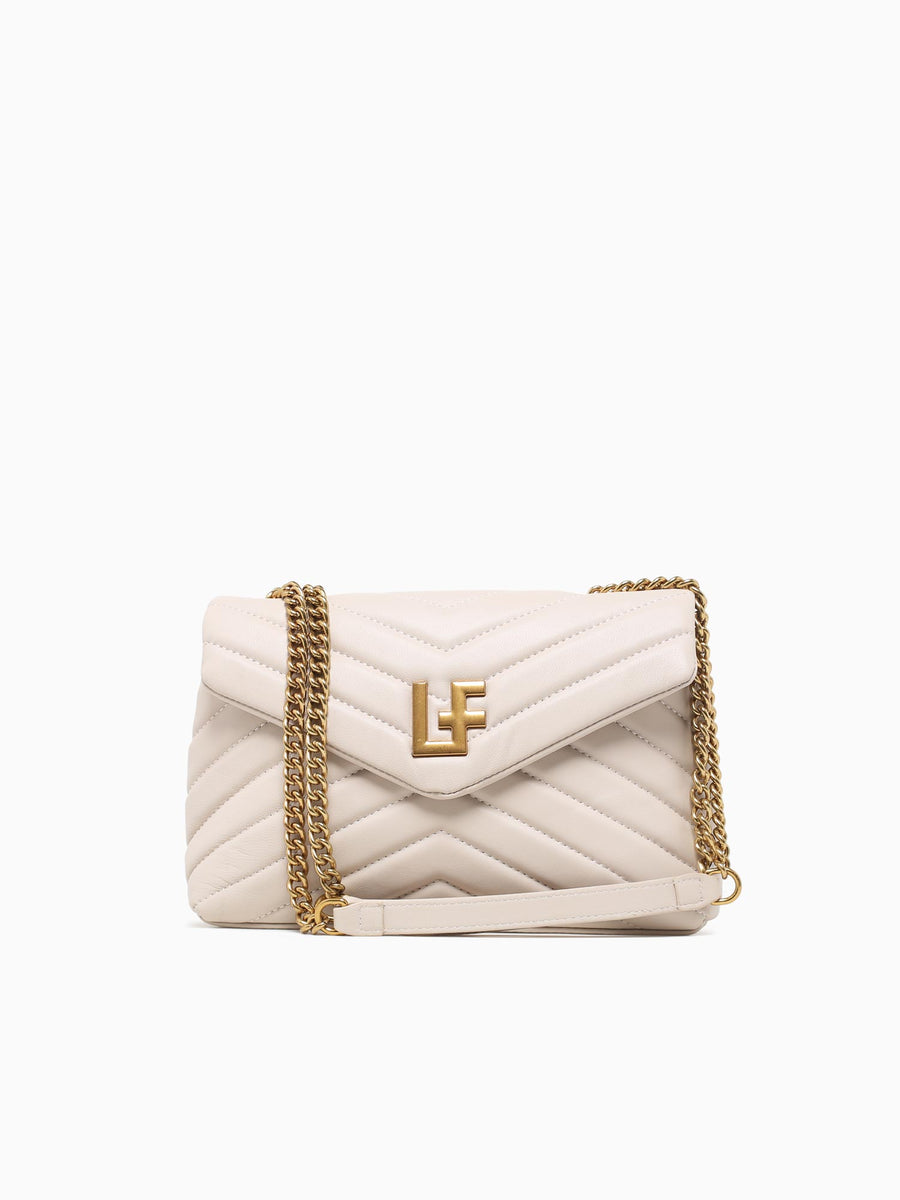 Lf Shoulder Bag Off White Leather Off White