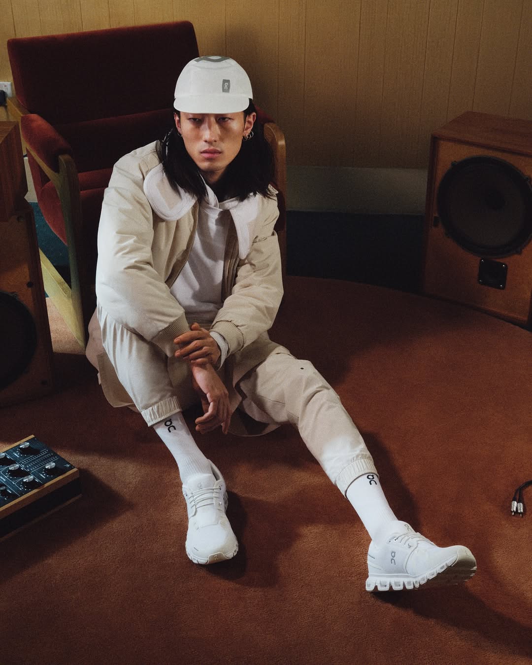 Cloud 6 White White mesh