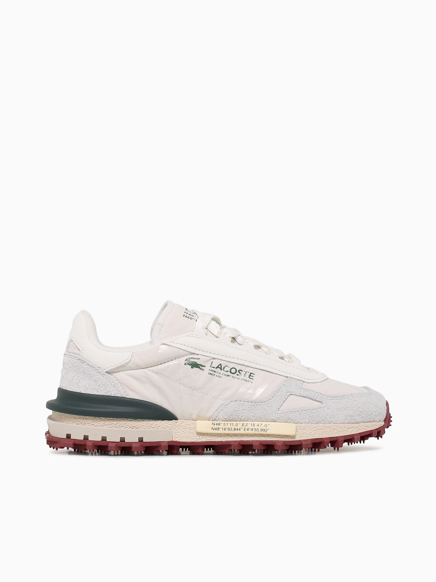 Elite Active Off Wht Dk grn nylon Off White / 7 / M