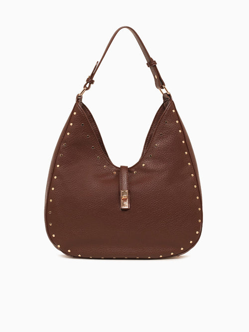 Olivia Shoulder Bag Chocolate Brown