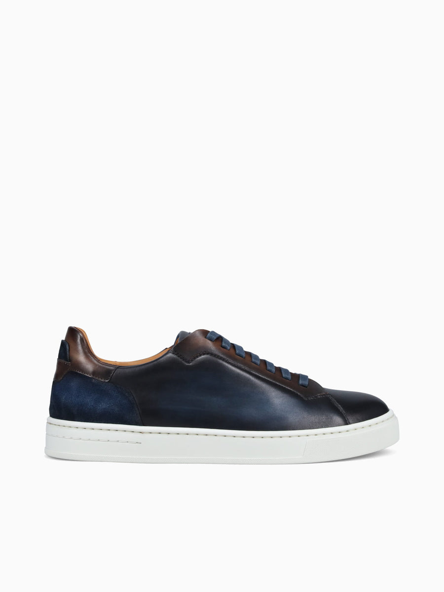 Amadeo Navy Brown leather Navy / 7 / M