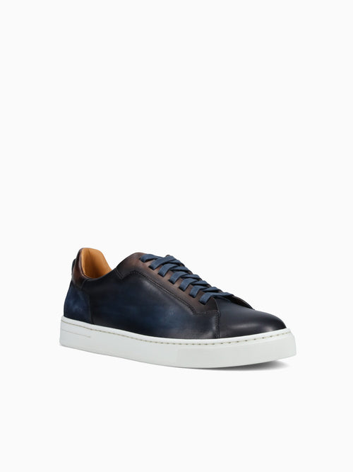 Amadeo Navy Brown leather Navy / 7 / M