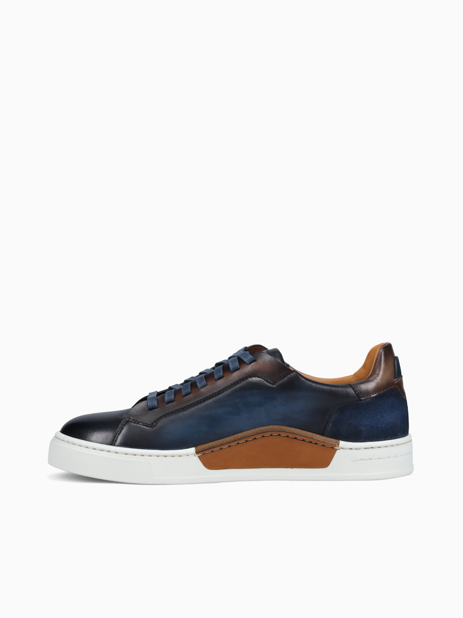 Amadeo Navy Brown leather Navy / 7 / M