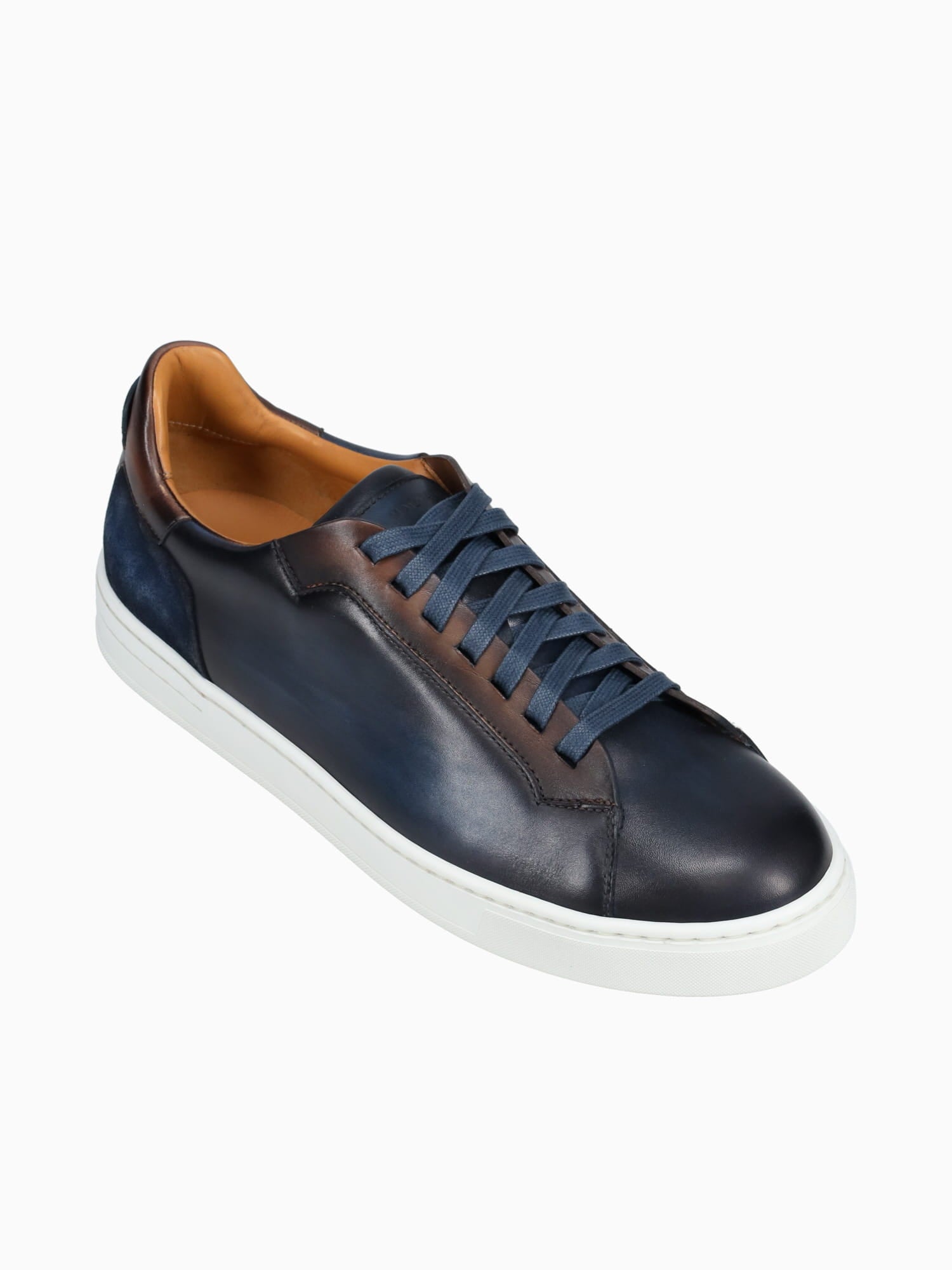 Amadeo Navy Brown leather Navy / 7 / M