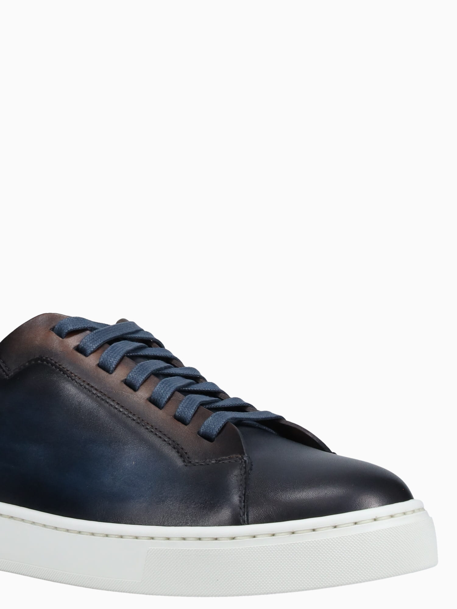 Amadeo Navy Brown leather Navy / 7 / M