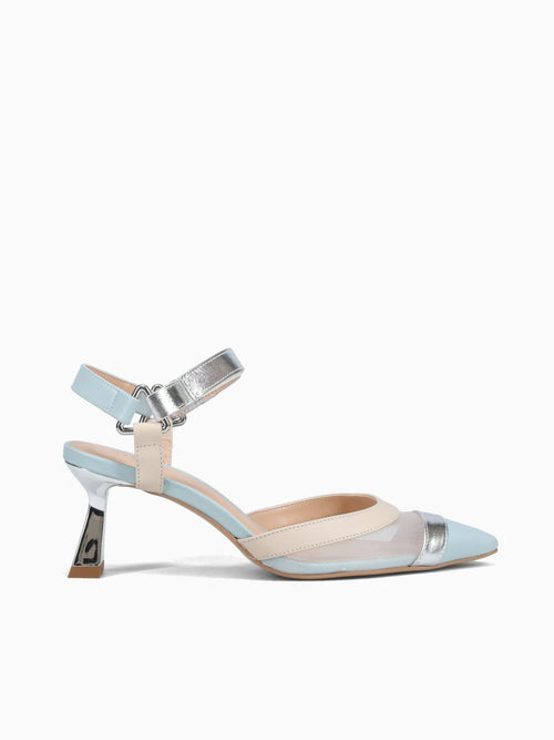 Kiara Ceu Prata Offwht velluto Cristal Off White / 5 / M