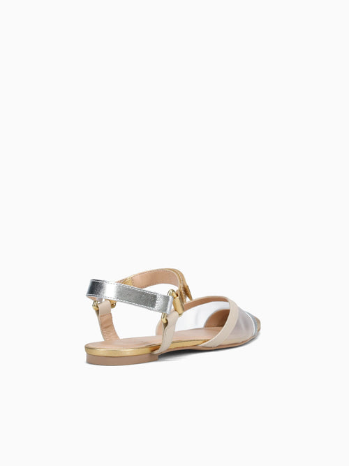 Kiki Ouro Prata Offwht cristl Velluto Gold / 5 / M