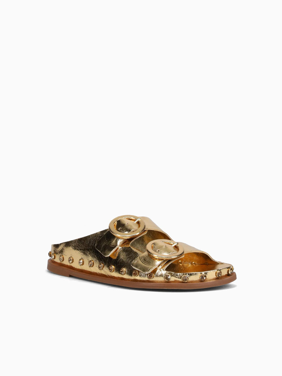 Mayah Ouro Leather Gold / 5 / M