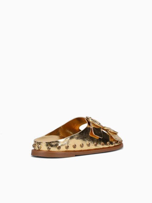 Mayah Ouro Leather Gold / 5 / M