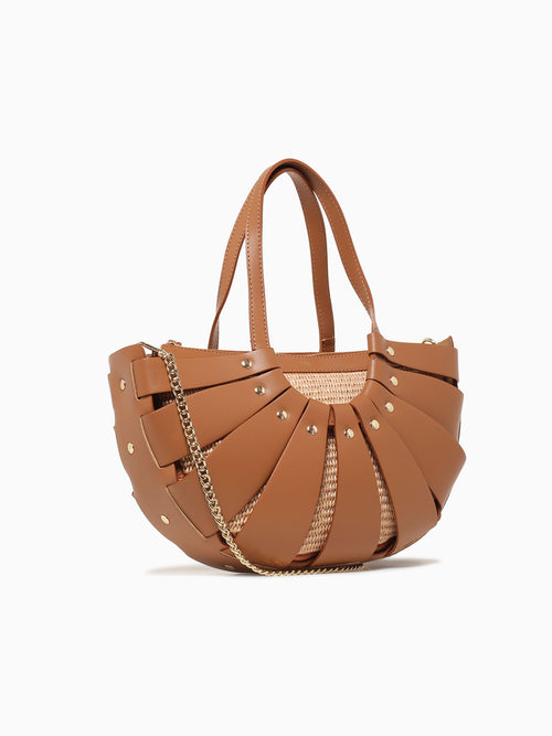 Sparti Tote Cuoio Leather Tan