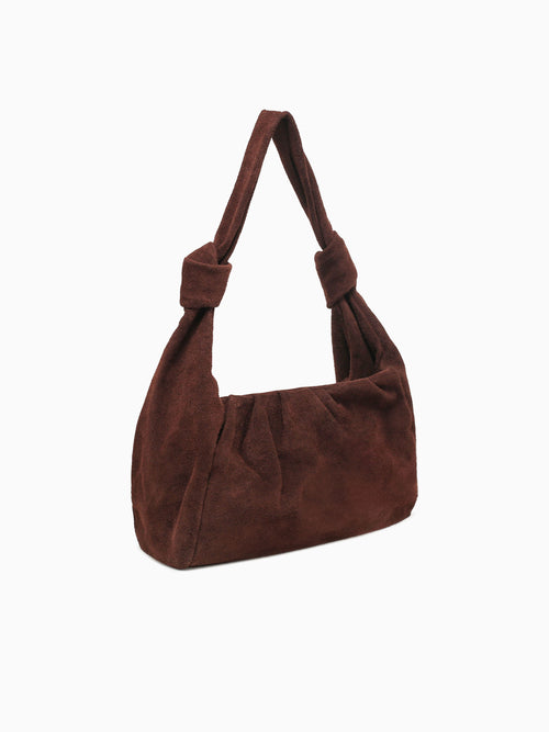 Polica Shoulder Bag Dark Brown Leather Dark Brown