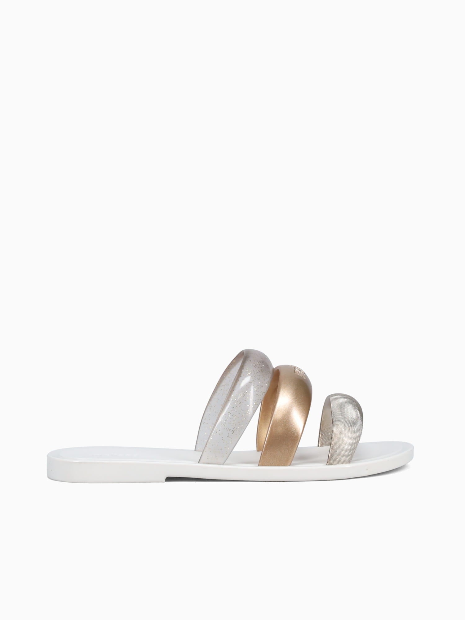 Eclipse Slide Bronze Gold White jelly White / 5 / M