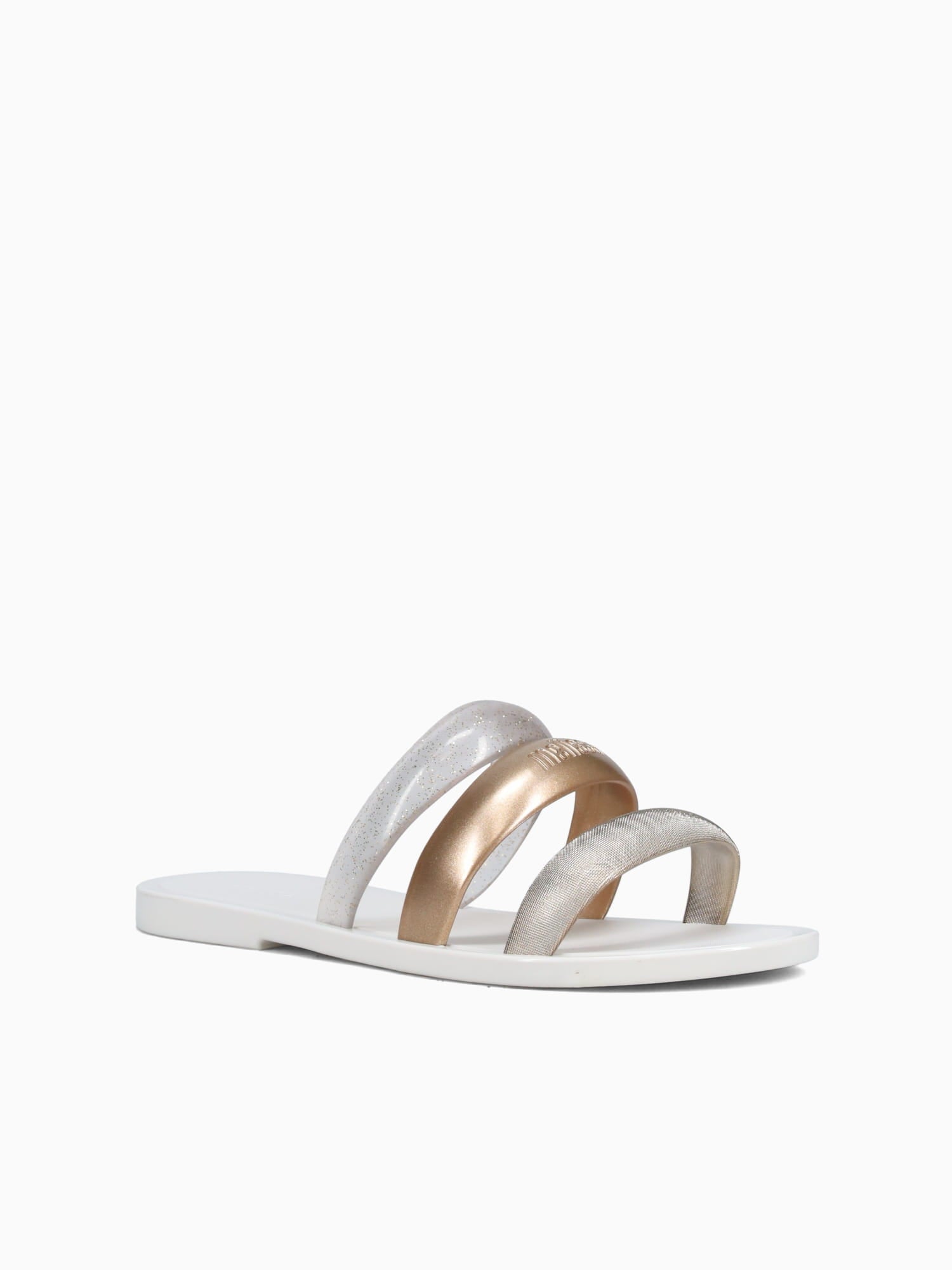 Eclipse Slide Bronze Gold White jelly White / 5 / M