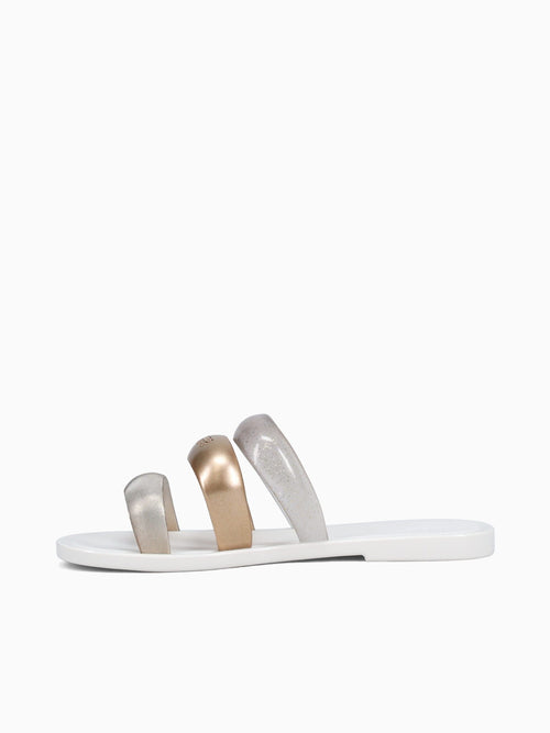 Eclipse Slide Bronze Gold White jelly White / 5 / M