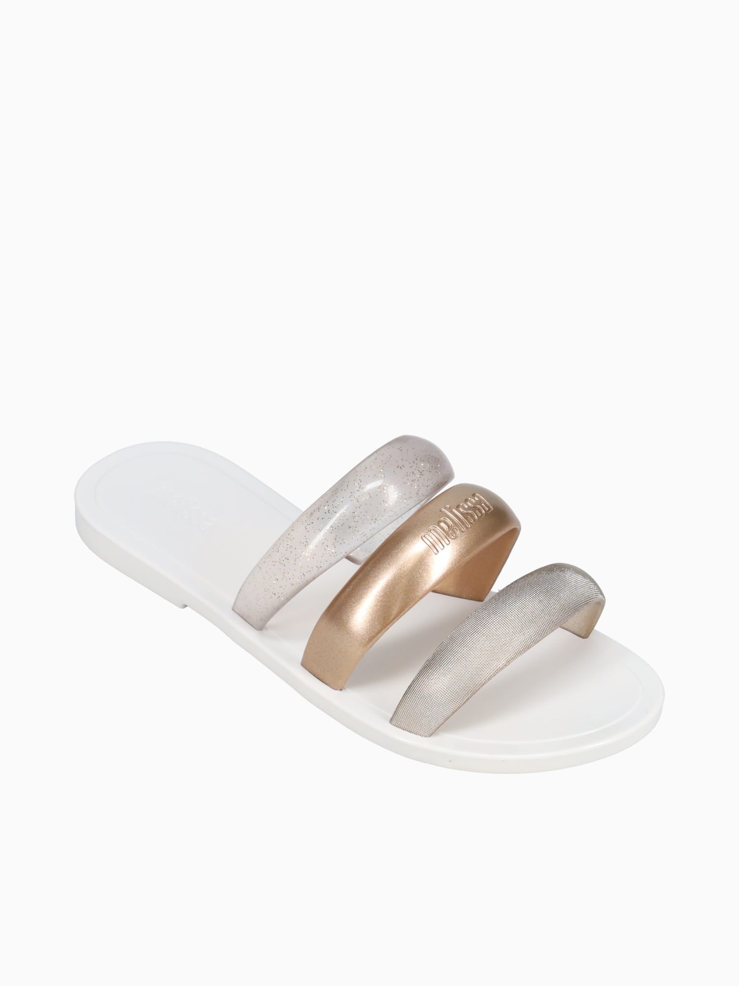 Eclipse Slide Bronze Gold White jelly White / 5 / M