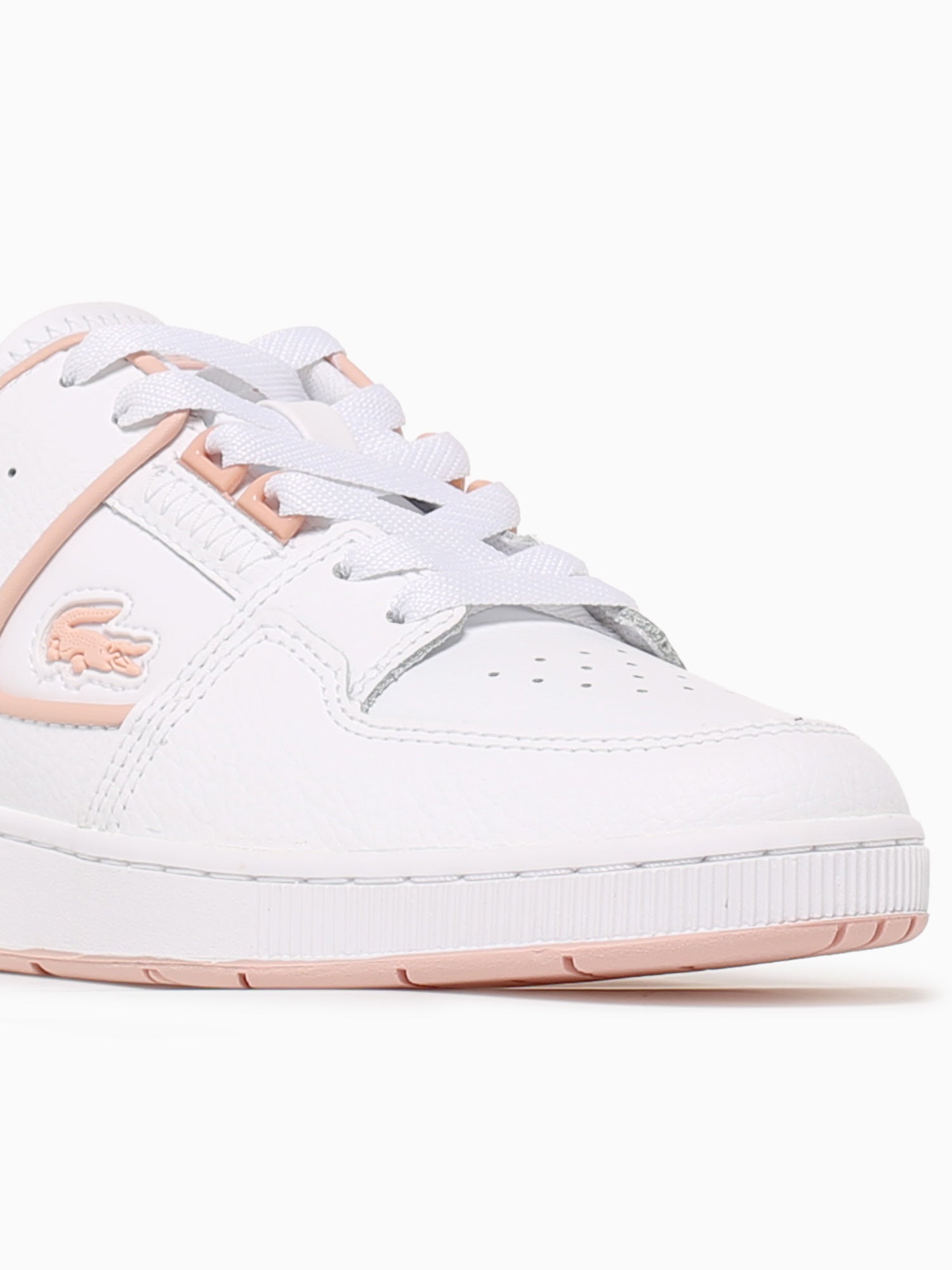 Court Cage Wht Ltpnk leather White / 5 / M